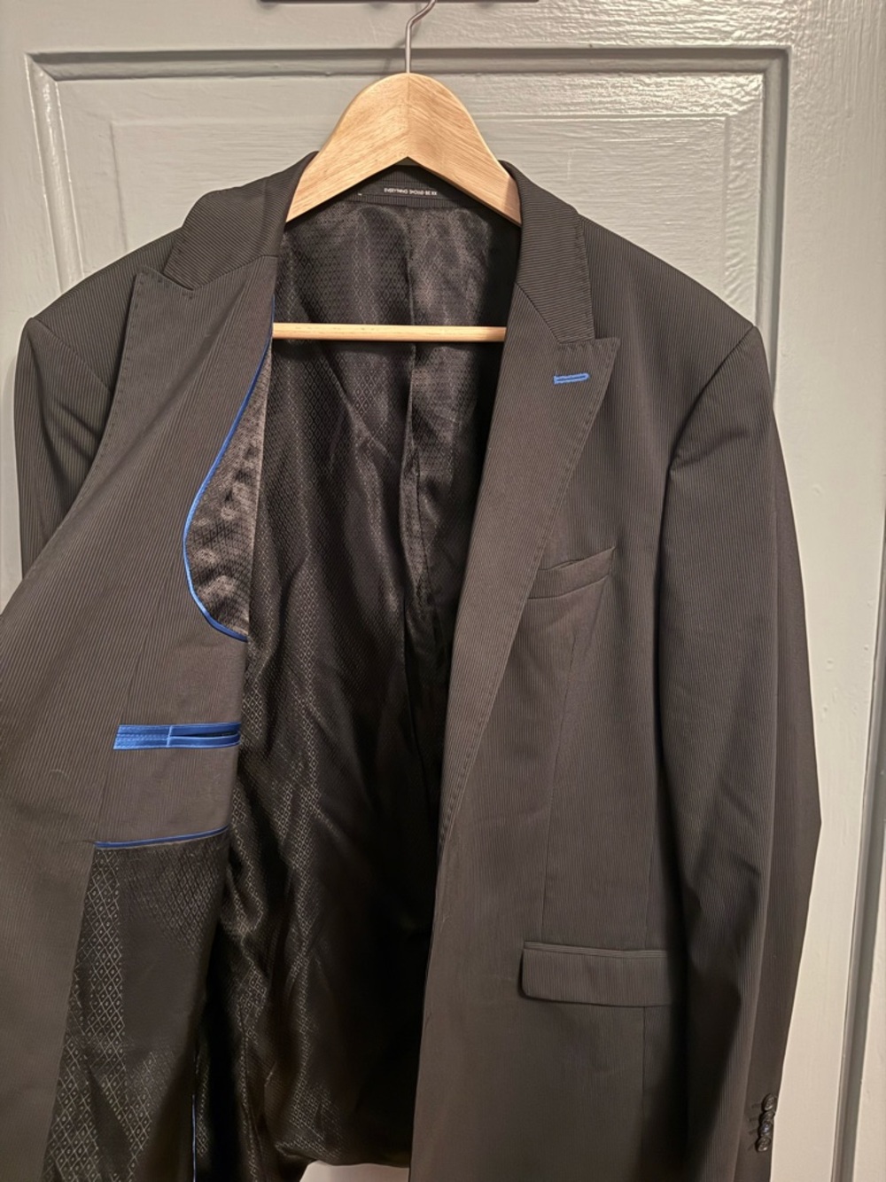 MEXX Men's Black Classic Two-Button Blazer